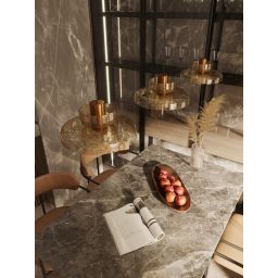 MaxLight Signature lampa wisząca 1x8 W mosiądz P0603