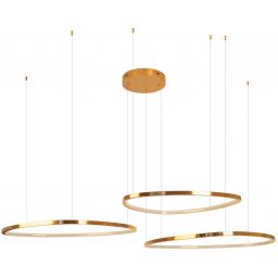 MaxLight Cayenne 3 lampa wisząca 1x130 W miedź P0604D