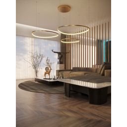 MaxLight Cayenne 3 lampa wisząca 1x130 W miedź P0604D