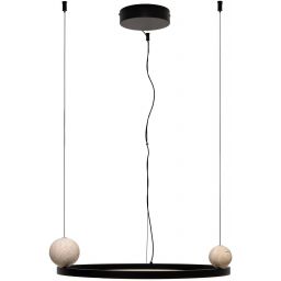 MaxLight Solaris lampa wisząca 1x35 W czarna P0613