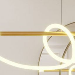 MaxLight Laguna lampa wisząca 1x30 W złota P0614