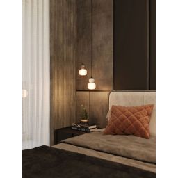 MaxLight Modern lampa wisząca 1x5 W szary P0624