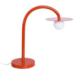 MaxLight Enigma lampa stołowa 1x2 W czerwona T0060