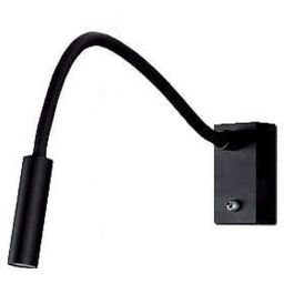 MaxLight Rider kinkiet 1x3W czarny W0046