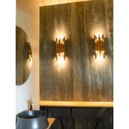 MaxLight Organic Gold kinkiet 8x1W złoty W0187