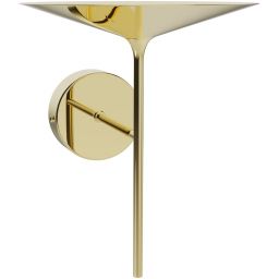 MaxLight Hana kinkiet 1x6W LED złoty W0304