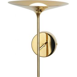 MaxLight Hana kinkiet 1x6W LED złoty W0304