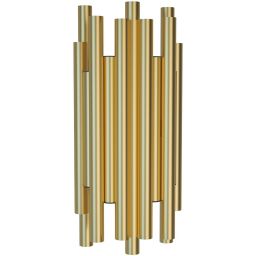 MaxLight Organic kinkiet 8x1W LED złoty W0311D