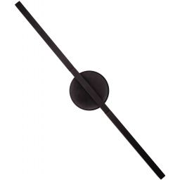 MaxLight Merano II kinkiet 1x10 W czarny W0348