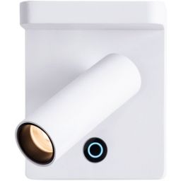 MaxLight Lofer kinkiet 1x9 W biały W0373