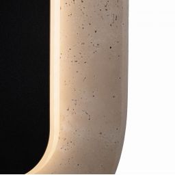 MaxLight Travertino kinkiet 1x10 W czarny W0393