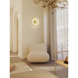 MaxLight Alexia kinkiet 1x15 W złoty W0406D