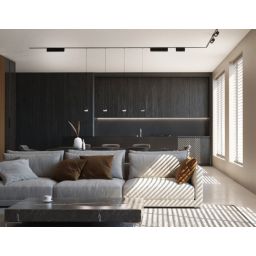 Nowodvorski Lighting LVM Slot LED lampa do szynoprzewodów 1x8 W czarny-biały 10155