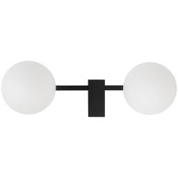 Nowodvorski Lighting Pik lampa podsufitowa 2x12 W biała-czarna 10300