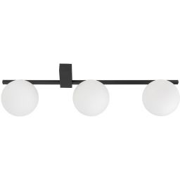 Nowodvorski Lighting Pik lampa podsufitowa 3x12 W biała-czarna 10301