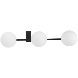 Nowodvorski Lighting Pik lampa podsufitowa 3x12 W biała-czarna 10301