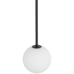 Nowodvorski Lighting Kier lampa wisząca 1x12 W biała-czarna 10307