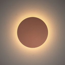 Nowodvorski Lighting Ring kinkiet 1x7 W czarny-miedź 10316