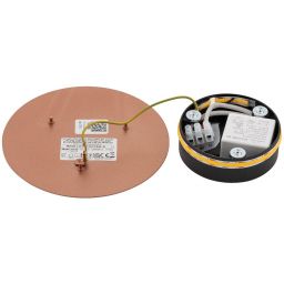 Nowodvorski Lighting Ring kinkiet 1x7 W czarny-miedź 10316