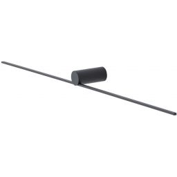 Nowodvorski Lighting Spin M kinkiet 1x14W czarny 10370