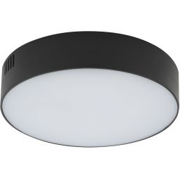 Nowodvorski Lighting Lid Round plafon 1x25W czarny 10407