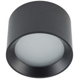 Nowodvorski Lighting Maun lampa podsufitowa 1x12 W czarna 10482