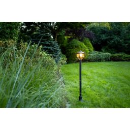 Nowodvorski Lighting Amelia lampa stojąca zewnętrzna 1x10W czarna 10497