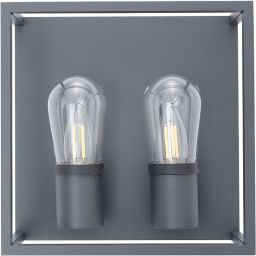 Nowodvorski Lighting Margot kinkiet zewnętrzny 2x10 W grafitowy 10503