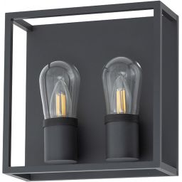 Nowodvorski Lighting Margot kinkiet zewnętrzny 2x10 W grafitowy 10503