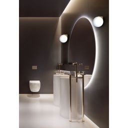 Nowodvorski Lighting Aloe kinkiet 1x10 W biały-mosiądz 10525