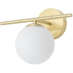 Nowodvorski Lighting Aralia kinkiet 1x10W mosiądz/biały 10527