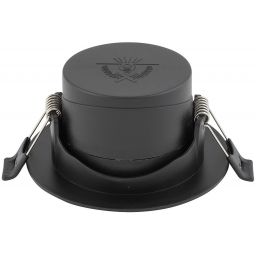 Nowodvorski Lighting Egina lampa do zabudowy 1x5 W czarna 10548