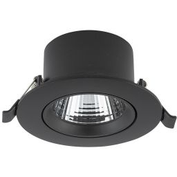 Nowodvorski Lighting Egina lampa do zabudowy 1x5 W czarna 10548