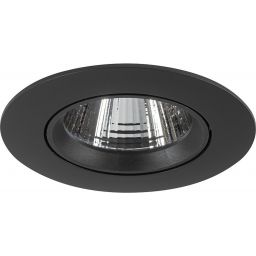 Nowodvorski Lighting Egina lampa do zabudowy 1x5 W czarna 10550