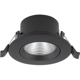Nowodvorski Lighting Egina lampa do zabudowy 1x10 W czarna 10554