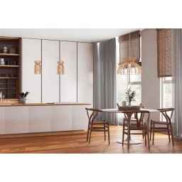 Nowodvorski Lighting Kymi C lampa wisząca 1x60W biały/drewno 10572