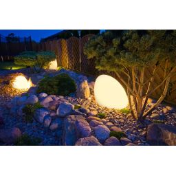 Nowodvorski Lighting Stone M lampa stojąca zewnętrzna 1x25W biała 10580