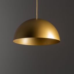 Nowodvorski Lighting Hemisphere Super S lampa wisząca 1x12W złoty satynowy 10616