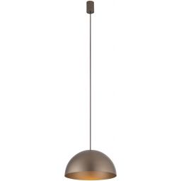 Nowodvorski Lighting Hemisphere Super S lampa wisząca 1x12W czekoladowy satyna 10618