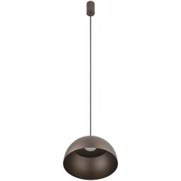 Nowodvorski Lighting Hemisphere Super S lampa wisząca 1x12W czekoladowy satyna 10618