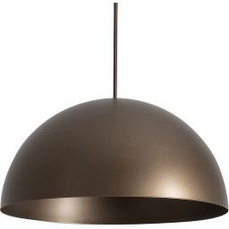 Nowodvorski Lighting Hemisphere Super S lampa wisząca 1x12W czekoladowy satyna 10618