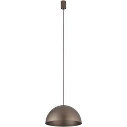 Nowodvorski Lighting Hemisphere Super S lampa wisząca 1x12W czekoladowy satyna 10618