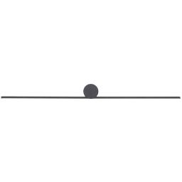 Nowodvorski Lighting Spin S kinkiet 1x10W czarny 10620