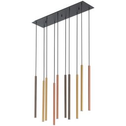 Nowodvorski Lighting Laser lampa wisząca 10x10 W multikolor 10705