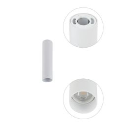 Nowodvorski Lighting Fourty lampa podsufitowa 1x10W biały 10734