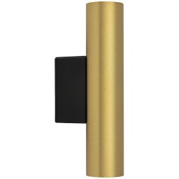 Nowodvorski Lighting Fourty kinkiet 2x10W czarny/złoty 10754