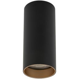 Nowodvorski Lighting Mono lampa podsufitowa 1x10 W czarna-złota 10779