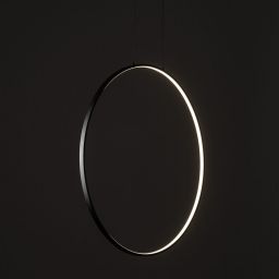 Nowodvorski Lighting Circolo Led lampa wisząca 1x18W czarny mat 10810