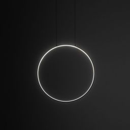 Nowodvorski Lighting Circolo Led lampa wisząca 1x18W czarny mat 10810