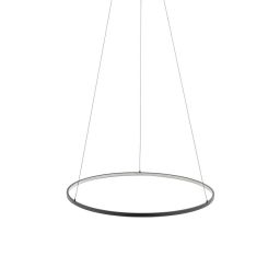 Nowodvorski Lighting Circolo Led lampa wisząca 1x21W czarny mat 10812